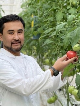 Серийный предприниматель Мурат Бараев построил теплицу, которая за сезон дает 1 800 тонн томатов и 180 тонн клубники